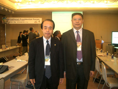 肖明贵副校长参加日本熊本大学60周年校庆活